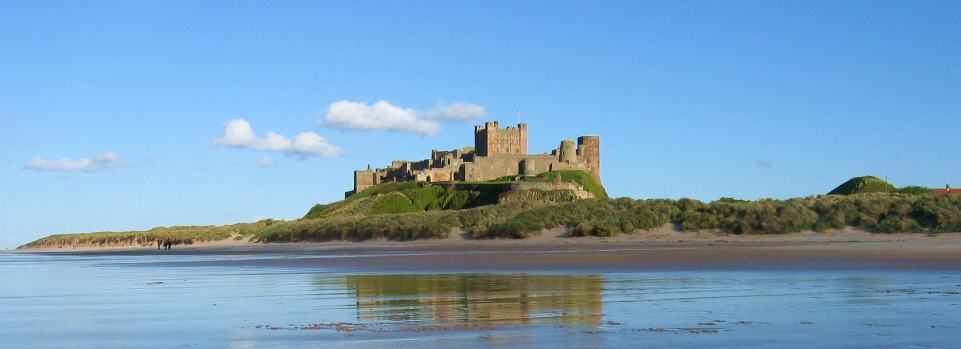 Bamburgh Castle Walking Northumberland Coast Path