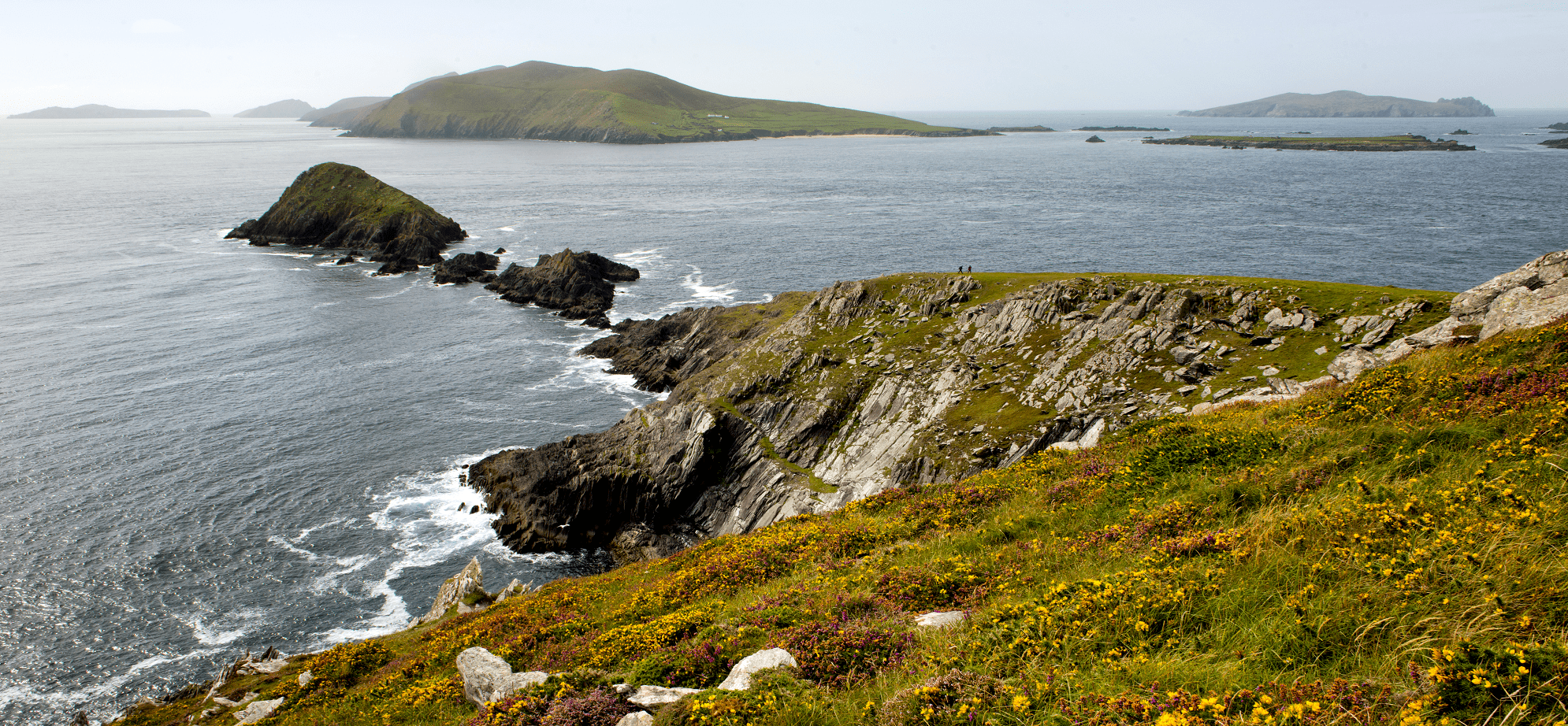 Irish Sea on the Dingle Way