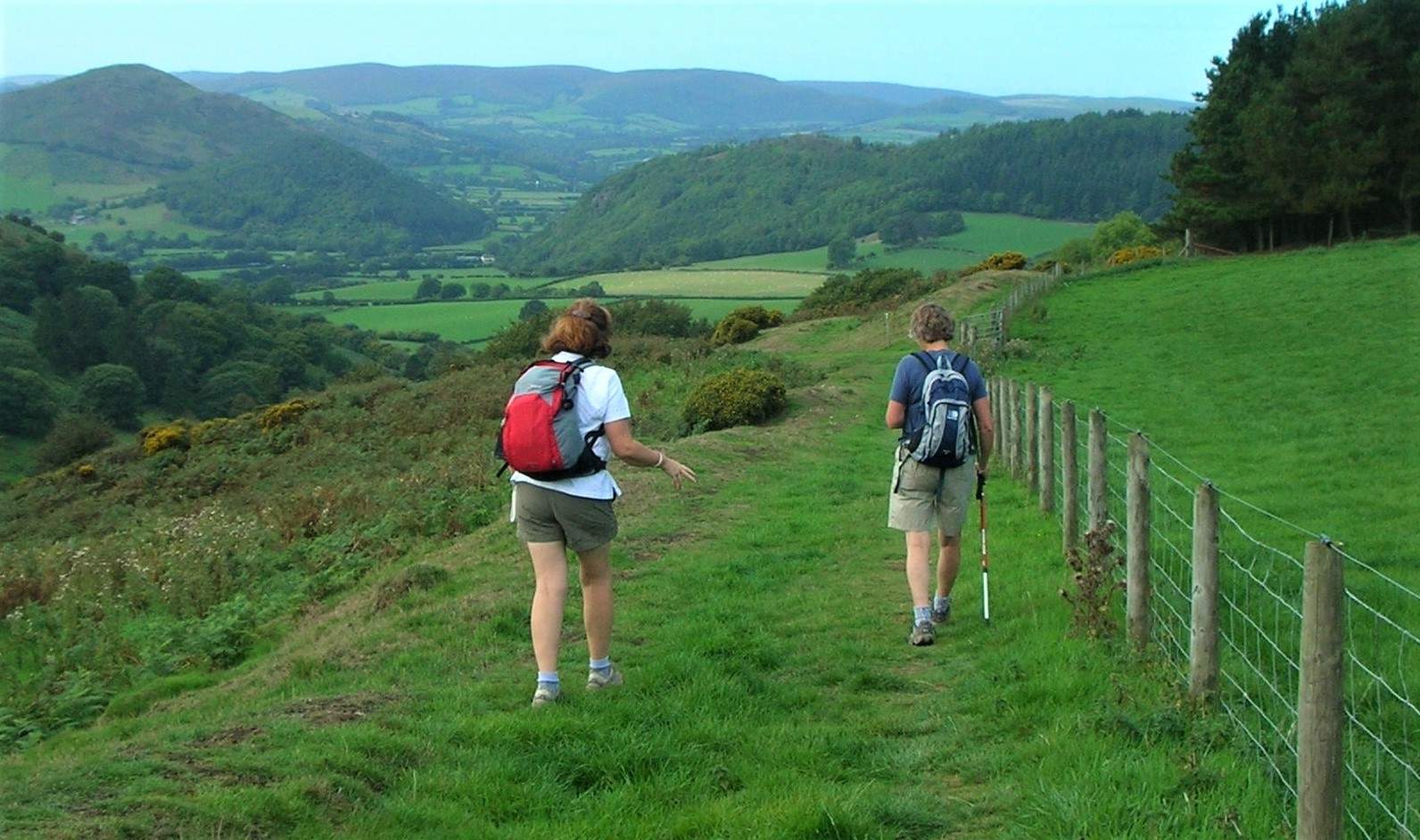 Walkers on the Offa's Dyke