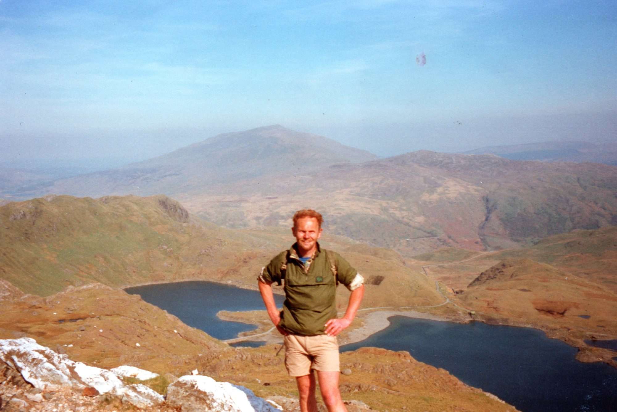 Angus walking in Snowdonia