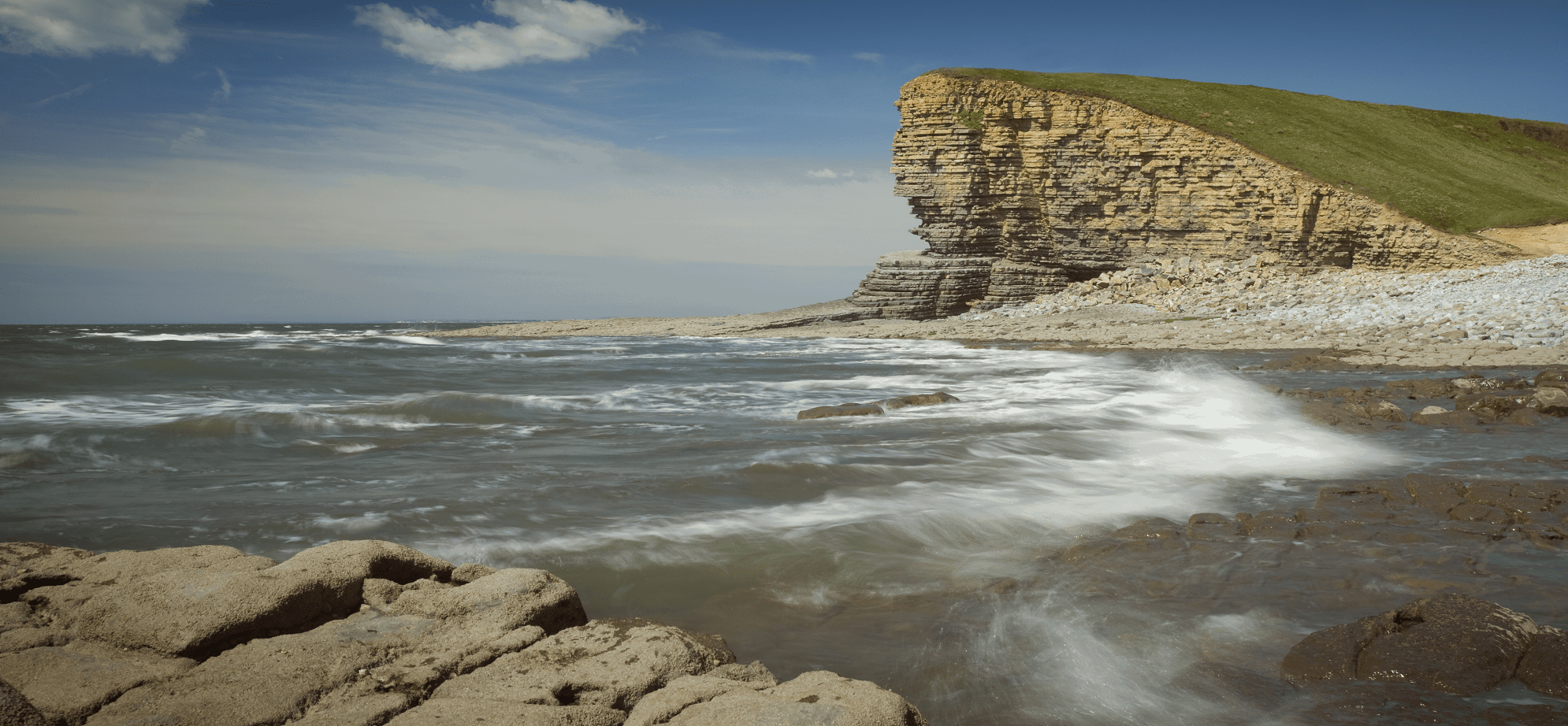 Glamorgan Heritage Coast on the South Wales Coast Path