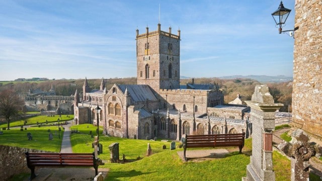 Image of St.Davids Cathedral, in the smallest city in the U.K.
