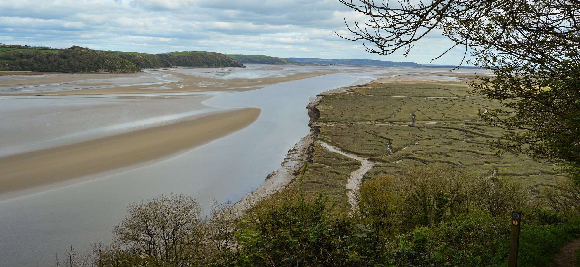 DylanThomas Birthday Walk Taf Estuary