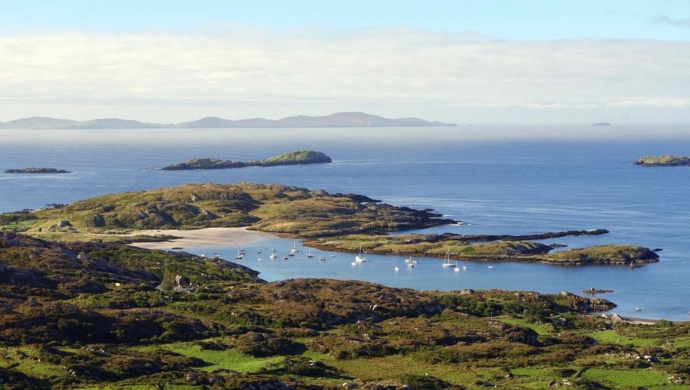 Ireland walking holidays Ring Of Kerry View. Joseph Gough