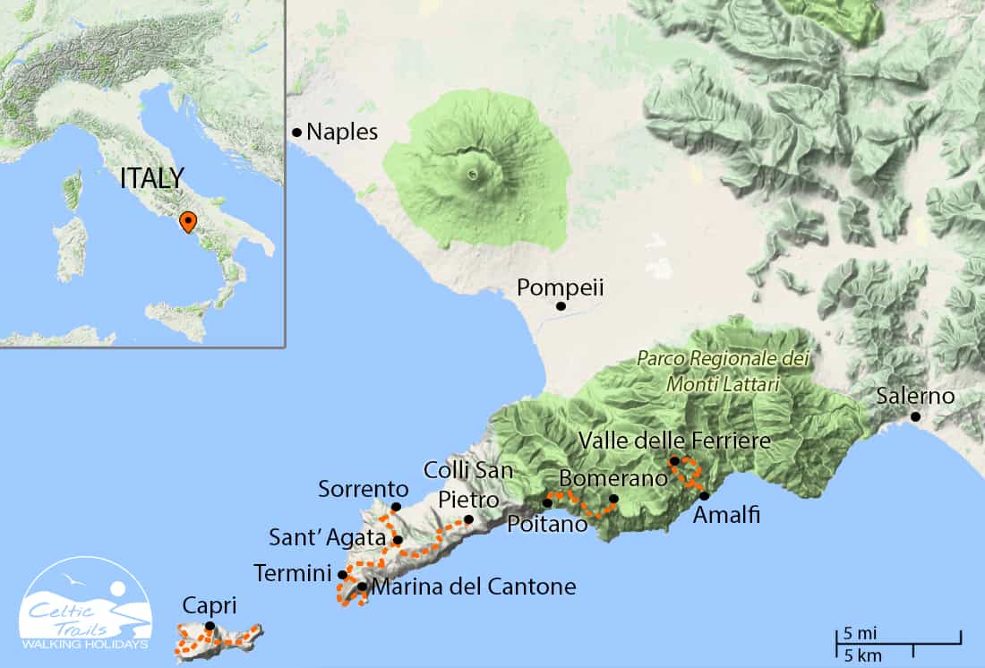 Amalfi Map