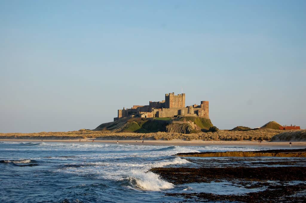 Bamburgh Castle, Walking St Oswald's Way