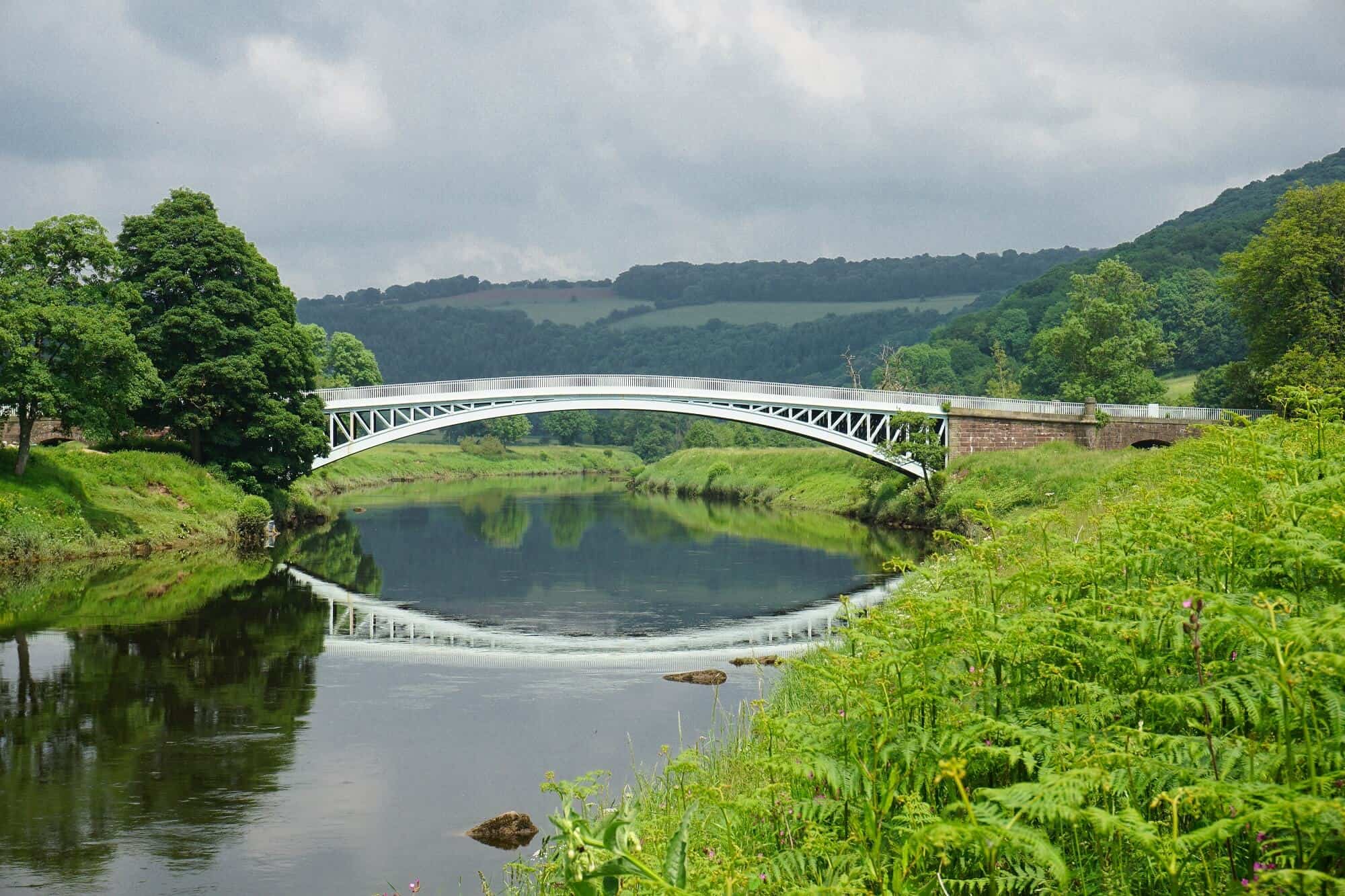 Bigsweir Bridge on the Offa's Dyke Path