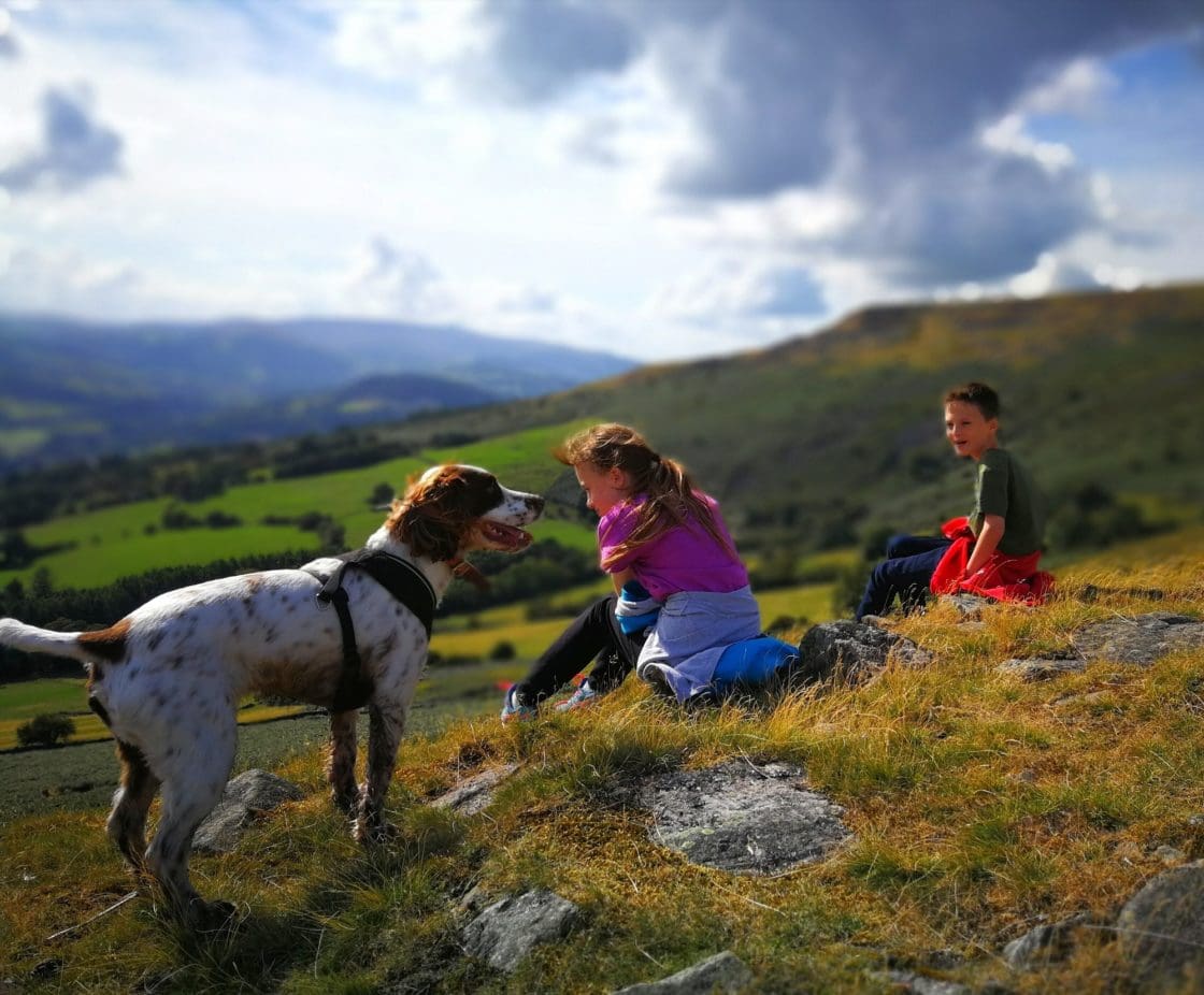 Brecon Beacons walking with kids