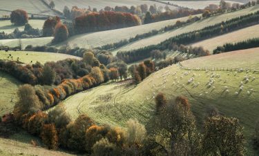 Cotswolds Landscape in Autumn