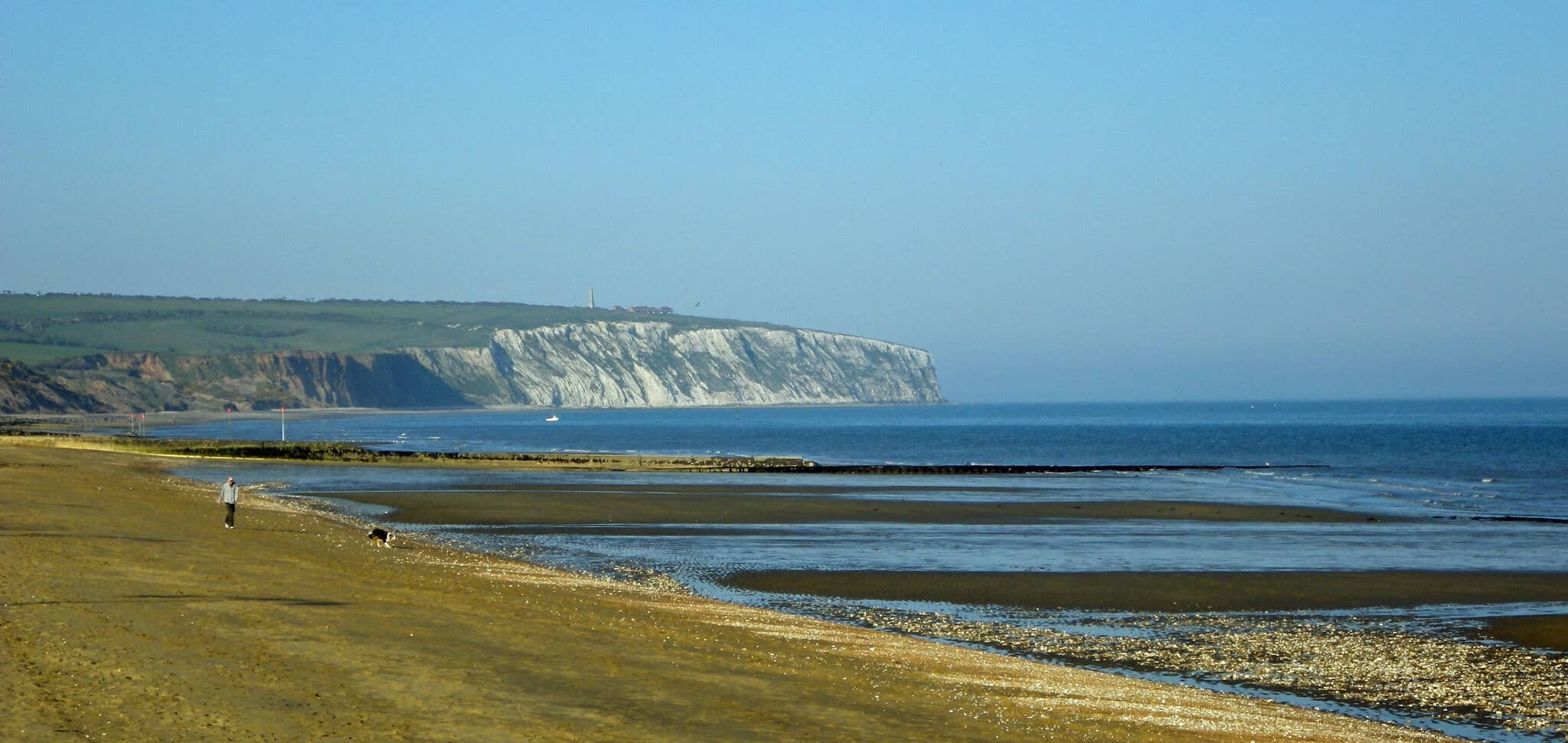 Culver Cliff from Sandown, Isle of Wight Coast Path