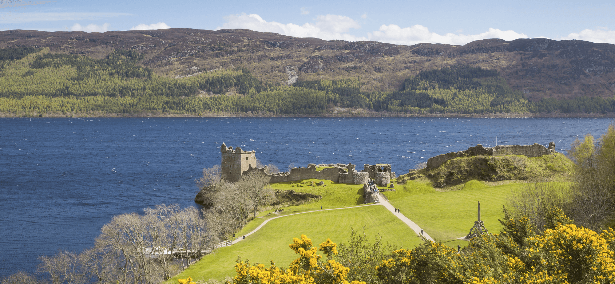 Castle Urquhart and Loch Ness