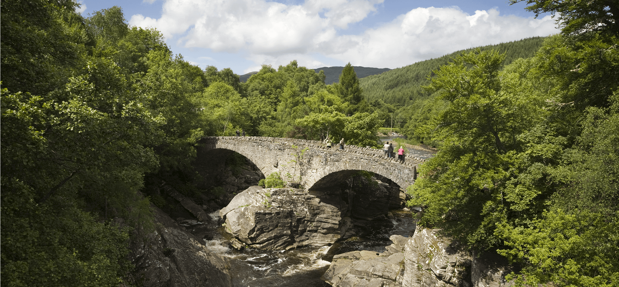 Telford Bridge on Walking holidays in Scotland