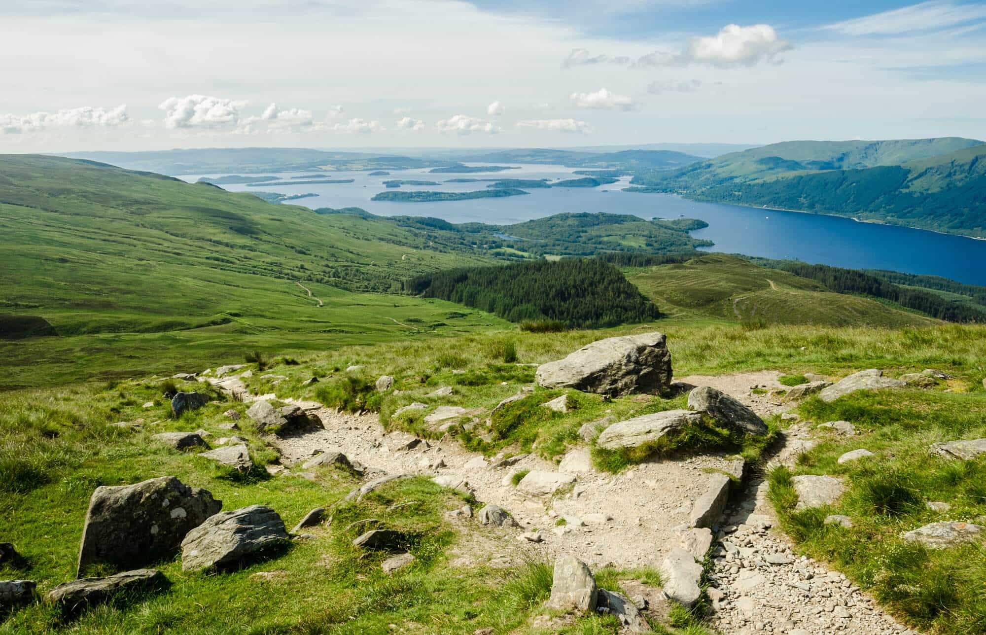 Loch Lomand from Conic hill