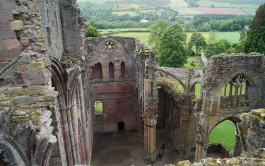 Melrose Abbey, Selwick to Melrose