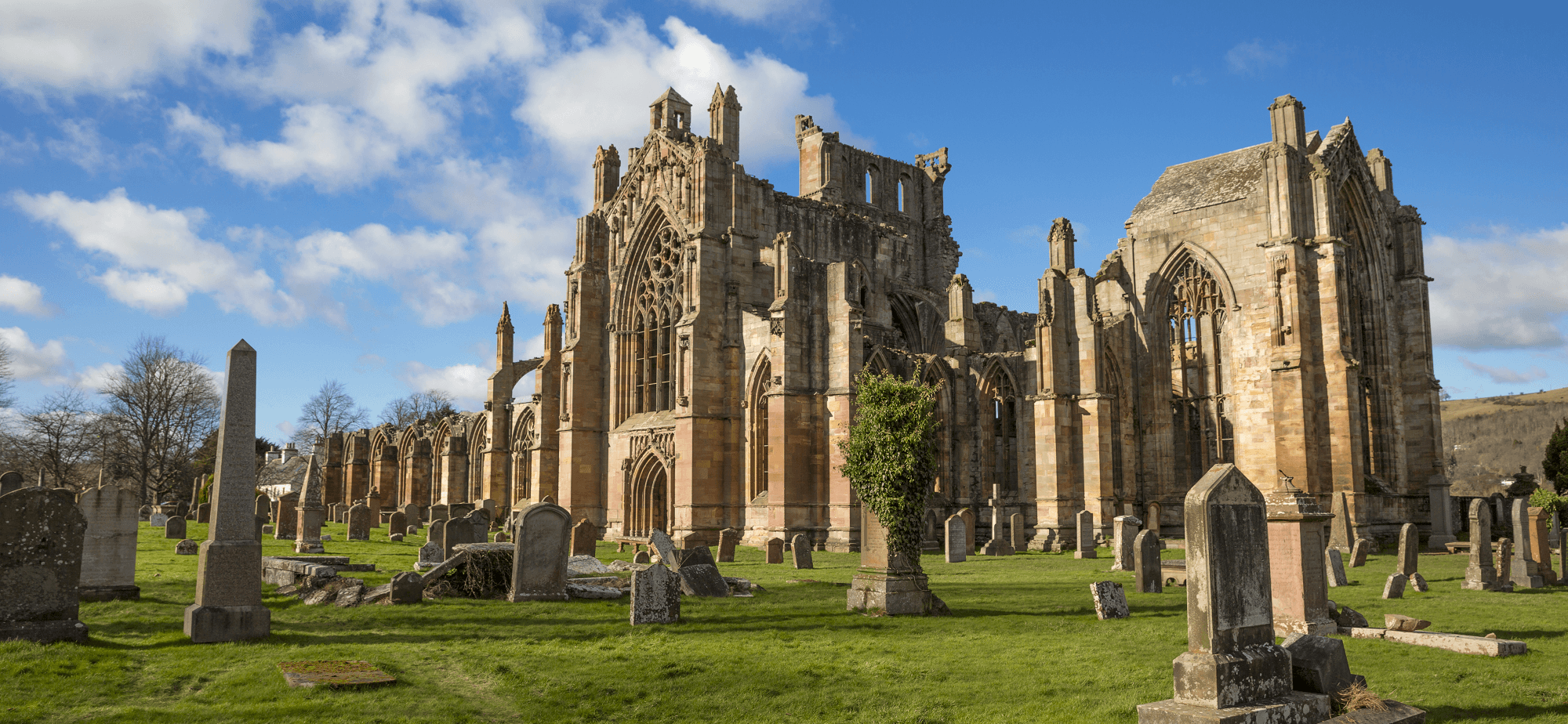 Melrose Abbey, Borders Abbey Way