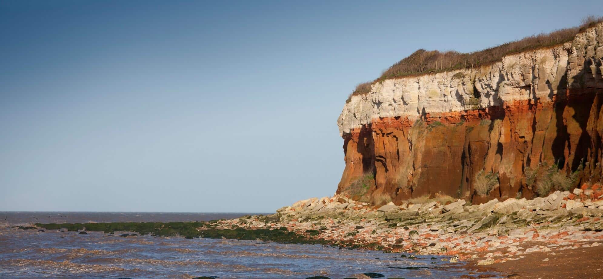 Blakeney cliffs at the coast