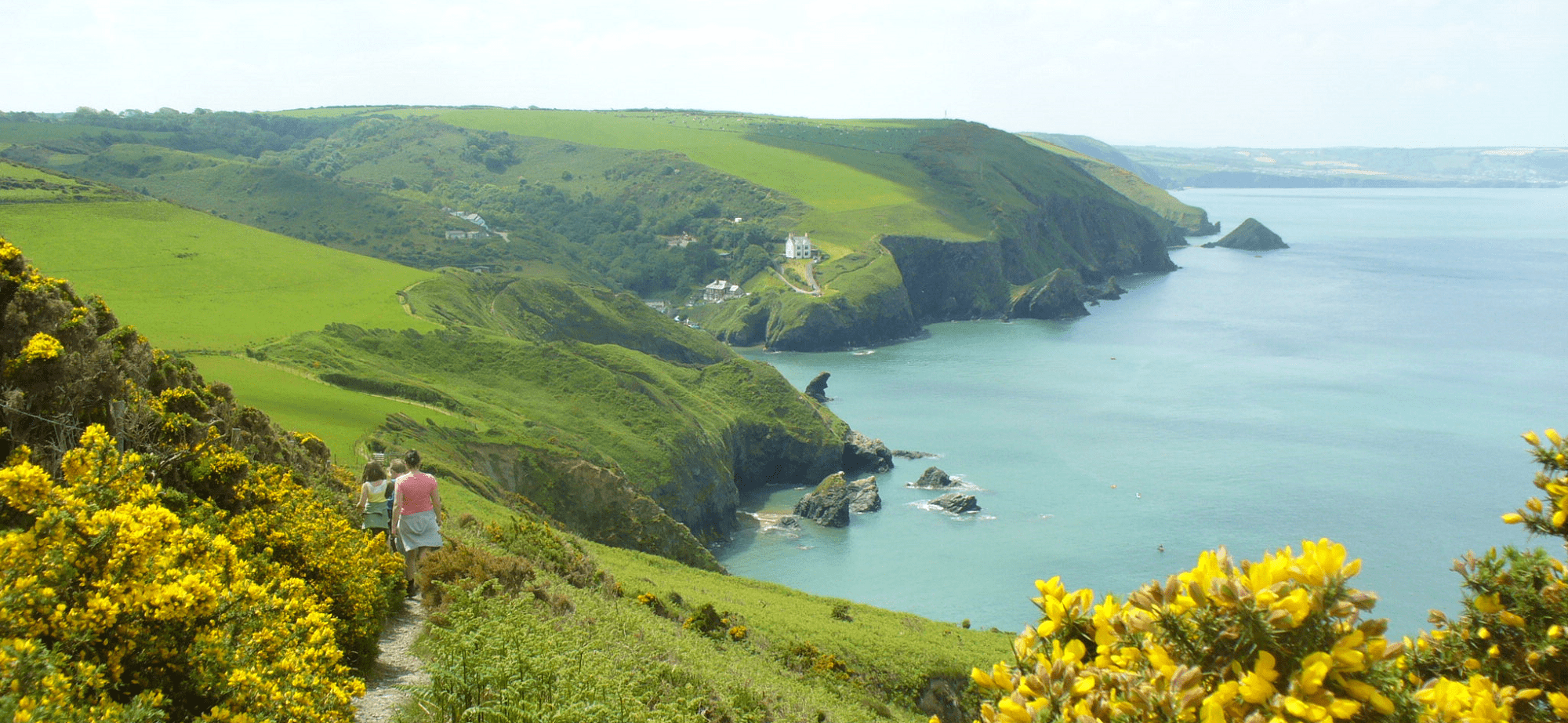 Cliff route to Llangrannog