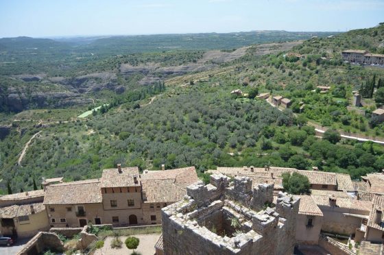 Rio Vero Canyon from Alquézar, self-guided walking holidays in spain