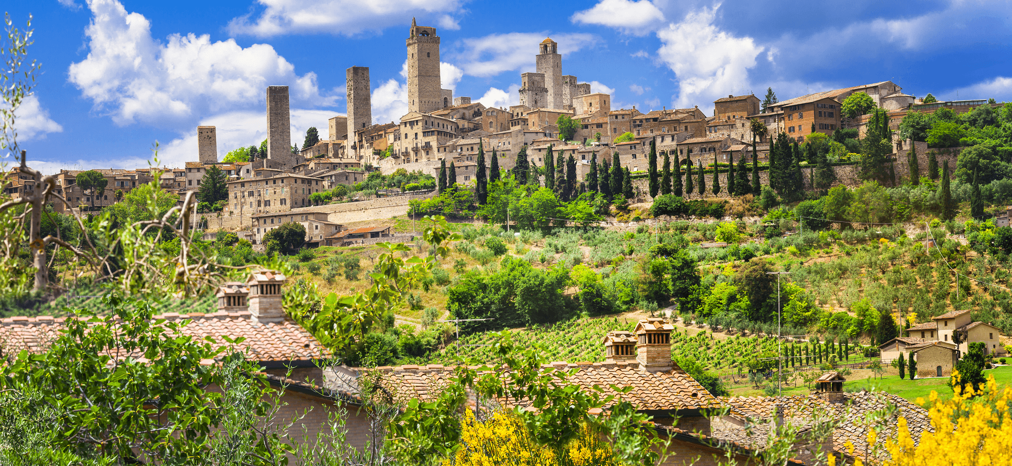 San Gimignano Walking Holidays Via Francigena Toscana