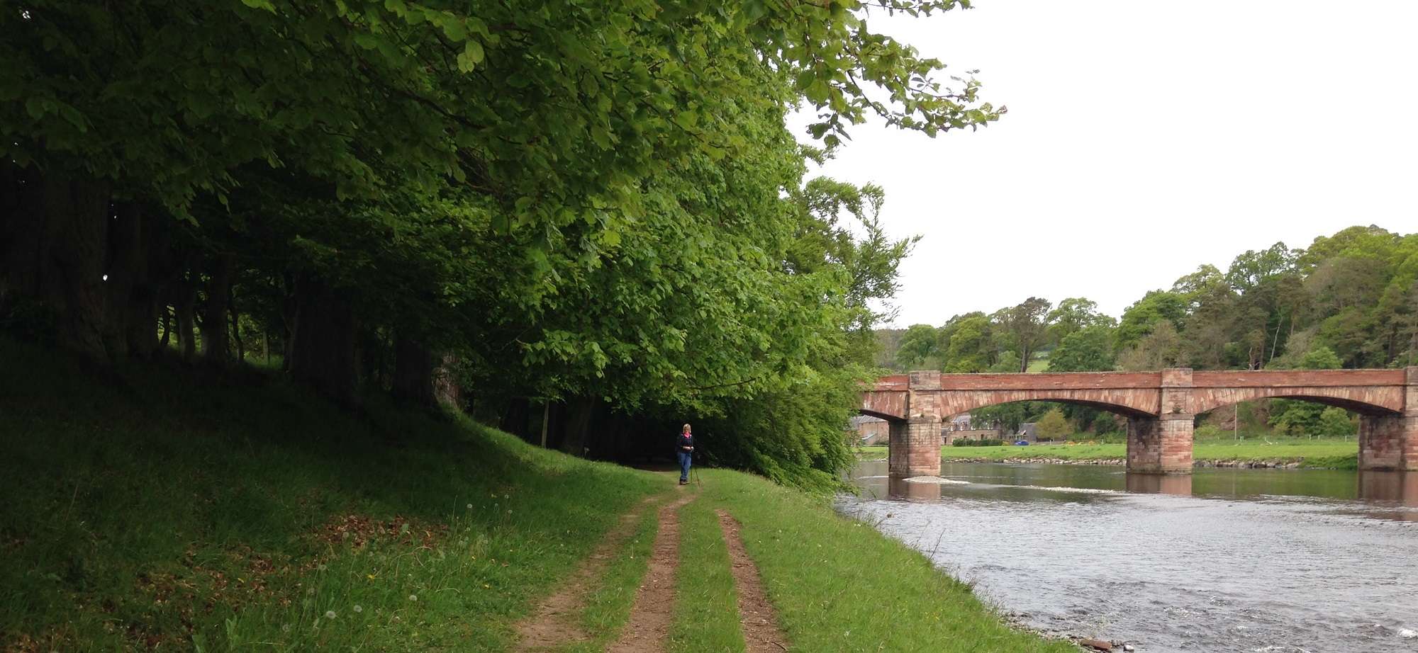 Bridge over the river Tweed