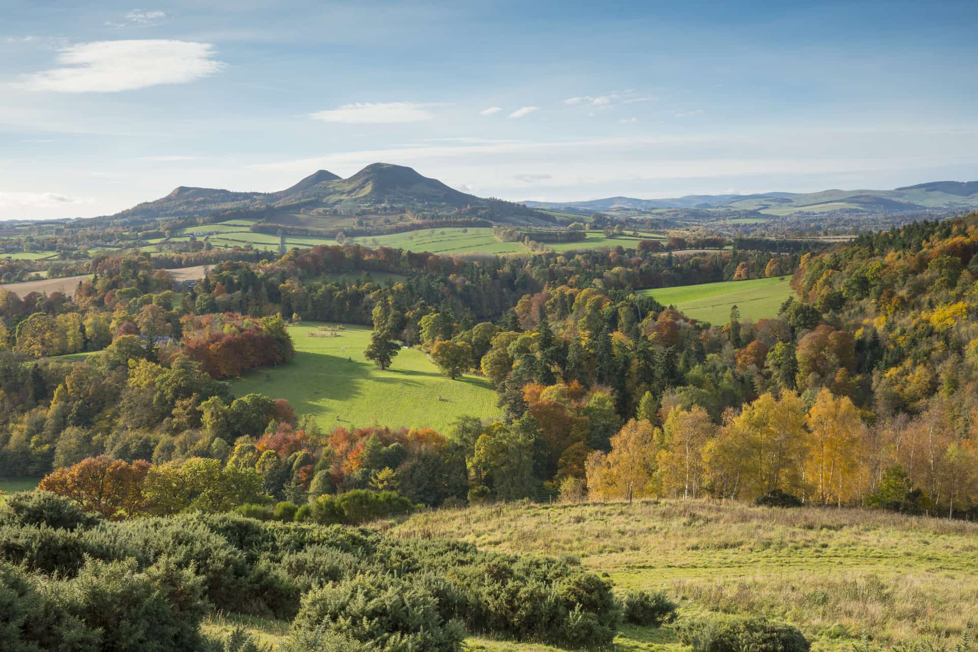 Eildon Hill, Walter Scott's view